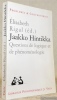 Jaakko Hintikka. Questions de logique et de phénoménologie. Edité par Elisabeth Rigal.Collection Problèmes & Controverses.. Hintikka, Jaakko. - Rigal, ...