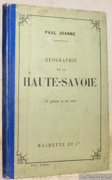 Géographie du département de la Nièvre. Avec une carte coloriée et 15 gravures. Neuvième édition.. JOANNE, Adolphe.
