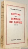 Histoire de la Maison de Savoie 1000-1553.. HAYWARD, Fernand.