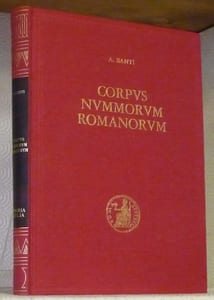 Corpus Nummorum Romanorum. Monetazione Repubblicana. Classificazione per ordine alfabetico delle monete coniate ai nomi delle famiglie. Vol. 1. Famiglie Aburia - Atilia. N. 1223 Illustrazioni.