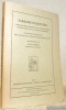 Sakramentartypen. Versuch Gruppierung der Handschriften und Fragmente bis zur Jahrtausendwende. In Beratender Verbindung mit DDr. Alban Dold und Prof. ...