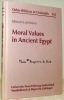 Moral Values in Ancient Egypt. “Orbis Biblicus et Orientalis, 155”.. LICHTHEIM, Miriam.