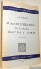 Approche systématique de l’ancien droit privé vaudois. 888 - 1250. Travaux de Droit d’Economie et de Sociologie, n.° 6.. BERCHER, Jacques.