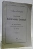 Verhandlungen der schweizerischen naturforschenden Gesellschaft 83. Jahresversammlung vom 2. bis 4. September 1900 in Thusis.. 