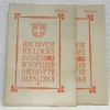 Schweizer Archiv für Heraldik. Archives Héraldiques Suisses. Archivo Araldico Svizzero. Organe de la Société Suisse d’Héraldique.1922. XXXVI. N.° 1 - ...