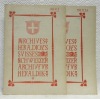 Schweizer Archiv für Heraldik. Archives Héraldiques Suisses. Archivo Araldico Svizzero. Organe de la Société Suisse d’Héraldique.1920. XXXIV. N.° 2. ...