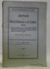 Jahrbuch des Unterrichtswsens in der Schweiz 1902. Sechszehnter Jahrgang.. HUBER, Albert.