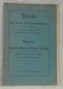 RAPPORTS des Inspecteurs Fédéraux des fabriques et des mines concernant leurs fonctions officielles dans les années 1898 et 1899.BERICHTE der ...