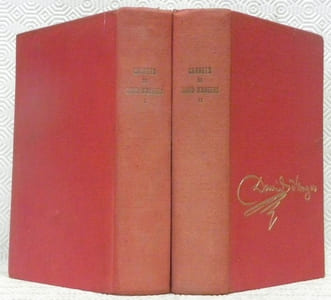 Les Carnets de David D’Angers. Publiés pour la première fois intégralement avec une introduction par André Bruel. Tome I: 1828 - 1837. 29 illustrations hors-texte. Tome II: 1838 - 1855. 29 illustrations.