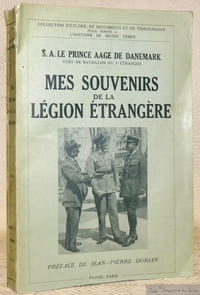 Mes souvenirs de la Légion étrangère. Préface de Jean-Pierre Dorian. Avec vingt gravures hors texte.