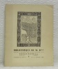 Précieux incunables, éditions Aldines, livres rares du XVIe au XIXe S. Livres modernes illustrés par des peintres, de la Bibliothèque de M. B*** et ...