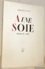 A une soie. Prose et vers.. JOUVE, Pierre Jean.