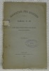 Association Pro Aventico. Bulletin N° III. Avec deux phototypies d’un bronze trouvé dans les fouilles.. ROSSET, Aug.