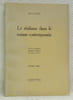 Le r&eacute;alisme dans le roman contemporain. Essai sur quelques romanciers fran&ccedil;ais d’aujourd’hui. Deuxi&egrave;me &eacute;dition.. LACHER, Walter.