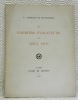 Les premiers évocateurs du Vieux Lyon. Collection: ‘Amis du Vieux Lyon’, n. 11.. MONTAUZAN, C. Germain de.