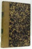 Revue des Questions Scientifiques. Publiée par la Société Scientifique de Bruxelles. Deuxième série. Tome VIII.. 