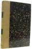 Revue des Questions Scientifiques. Publiée par la Société Scientifique de Bruxelles. Deuxième série. Tome XIV.. 