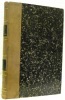Revue des Questions Scientifiques. Publiée par la Société Scientifique de Bruxelles. Deuxième série. Tome XVII.. 