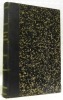 Revue des Questions Scientifiques. Publiée par la Société Scientifique de Bruxelles. Deuxième série. Tome XX.. 