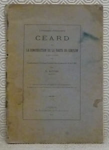 L’inspecteur divisionnaire et la construction de la Route du Simplon. 1801 - 1805. Travail présenté à la Classe d’Industrie dans sa séance du 12 Avril 1897. Extrait du Moniteur de l’Industrie et de la Construction et Bulletin de la Classe d’Industrie et de Commerce de la Société des Arts.