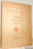 La Vita Nuova di Dante. Con le illustrazioni di D. G. Rossetti. Seconda edizione.. DANTE.