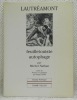 Lautréamont, feuilletoniste autophage. Suivi de Poésies et poétique par Roger Bellet. Collection: “Champ Poétique”.. NATHAN, Michel.