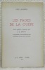 Les pages de la guêpe. Textes publiés par J. L. Debauve et précédés d’une étude sur les premières années de l’écrivain.. LAFORGUE, Jules.