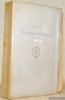 Correspondance. Publiée avec le concours de M. Clément-Janin. Portrait gravé par E. Hédouin.Oeuvres diverses, tome X.. JANIN, Jules. 