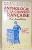 Anthologie de la chanson française. Des trouvères aux grands auteurs du XIXe siècle. Préface de Michel Ragon.. ROBINE, Marc.