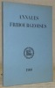Annales Fribourgeoises. Publication de la Société d’Histoire du Canton de Fribourg. Tome XLIV 1960. - L’église de St-Laurent d’Estavayer et ses ...