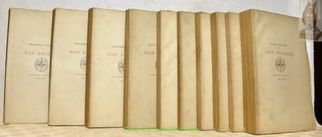 Les Dix Journées de Jean Boccace. Traduction de Le Maçon réimprimée par les soins de D. Jouaust. Avec notice, notes et glossaire par M. Paul Lacroix. ...