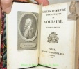 Chefs-d’oeuvre dramatiques de Voltaire. Tome premier, deuxième et troisième. 3 Volumes. . Voltaire.