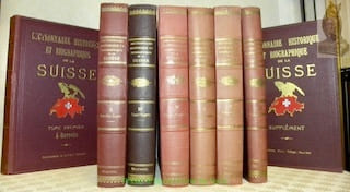 Dictionnaire historique & biographique de la Suisse. Publié avec la recommandation de la Société Générale Suisse d’Histoire et sous la direction de Marcel Godet, Henri Türler, Victor Attinger. Sept tomes et un tome de supplément. 8 Volumes.