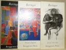 Beringer Tempera, Gouaches et Dessins. Préface de Araxie  Toutghalian. 1984. Beringer Portraits d’apparat. 1984. Beringer Dessins 1969-1989.. 