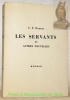 Les servants et autre nouvelles.. RAMUZ, C. F.
