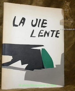 La vie lente. Poèmes. Illustrations de Jean-François Comment.. RICHARD, Hughes.