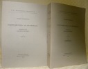 Papsturkunden in Frankreich. Reiseberichte zur Gallia Pontificia. 2 Bände. I: 1906-1910. II: 1911-1913. Register zusammengestellt von Louis ...