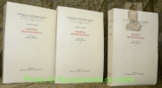Scripta Musicologica. Cura et studio Josephi Lopez-Calo. 3 Volumi.Storia e Letteratura. Raccolta di studi e testi 131, 132 e 133.. Anglés, Hygini.