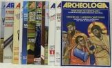 Archéologia. Revue mensuelle. Année 1979, numéros 126 à 137.. 