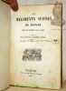 Les régiments suisses de Naples dans les années 1848 & 1849 par un officier du régiment bernois.. (STEIGER, Rodolphe de.)