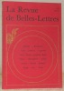La Revue de Belles-Lettres  - 3-4 1983. R B L.. .