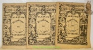 Almanach de la République et Canton de Neuchâtel. Années 1862 - 1863 et 1869.. 