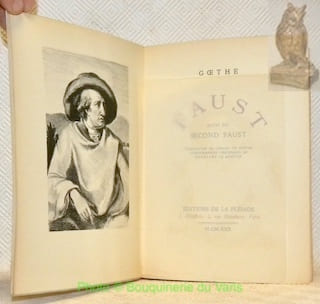 Faust suivi du second Faust. Traduction de Gérard de Nerval, lithographies originales de Constant Le Breton. Collection: Les chefs-d’oeuvre ...
