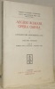 Aegidii Romani Opera Omnia I. Catalogo dei manoscritti, 1 - 95. 1/1: Città del Vaticano.Unione Accademia Nazionale. Corpus Philosophorum Medii Aevi. ...