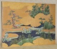 Les jardins d’or du Prince Genji. Peintures japonaises du XVIIe siècle. Galerie Janette Ostier, 26 Place des Vosges, Paris.. 