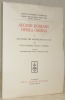 Aegidii Romani Opera Omnia I. Catalogo dei manoscritti, 96 - 151. 1/2*  Italia. Firenze, Padova, Venezia. Unione Accademia Nazionale. Corpus ...