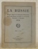 La Russie. Rapport officiel de la Délégation Britanique des Trades-Unions en Russie et au Caucase Novembre et Décembre 1924.. 