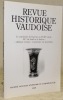 Le consistoire de Payerne au XVIIIe siècle. Mme de Staël et le théâtre : “tableaux vivants” et peinture sur porcelaine. Revue Historique Vaudoise ...