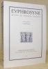 Euphrosyne. revista de Filologia Classica. Nova serie. Volume XXXVIII.. 