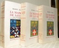 La Maison de Savoie. 3 Volumes. I: Les origines - Le Comte Vert - Le Comte rouge. II: Amédée VIII le Duc qui devint Page, 2 tomes.. Marie José, Reine.
